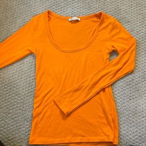 ZARA Orange Long Sleeve